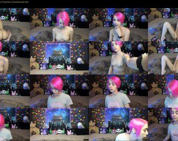 midnightpixie — 61 minute Chaturbate female webcam video download, 720p, May 21, 2019