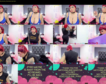 pyrowayne — 50 minute Chaturbate female webcam video download, 1080p, Jul 25, 2021