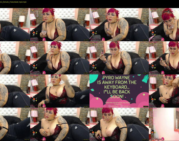 pyrowayne — 73 minute Chaturbate female webcam video download, 1080p, Oct 28, 2021