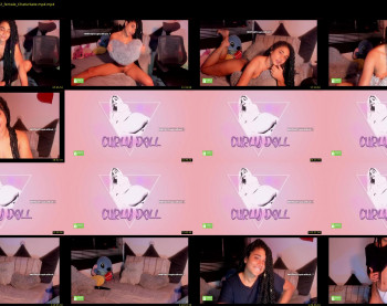 curlydoll1 — 98 minute Chaturbate female webcam video download, 720p, Feb 8, 2022