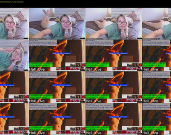 hell_l0ve — 24 minute Chaturbate female webcam video download, 720p, Jul 7, 2025